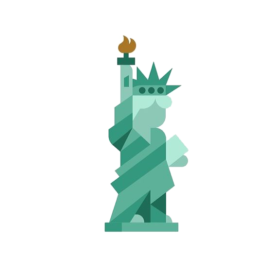 Statue Of Liberty Cartoon Clipart