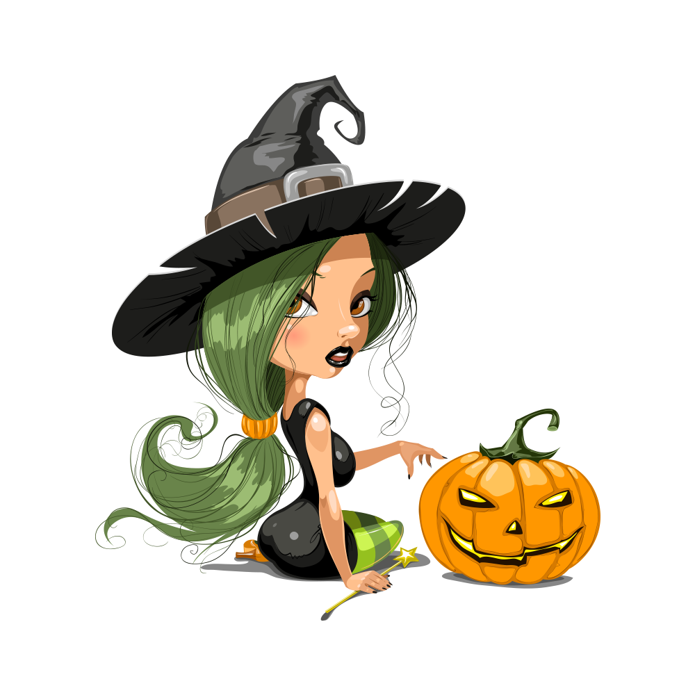 Pumpkin Halloween Cartoon Clipart