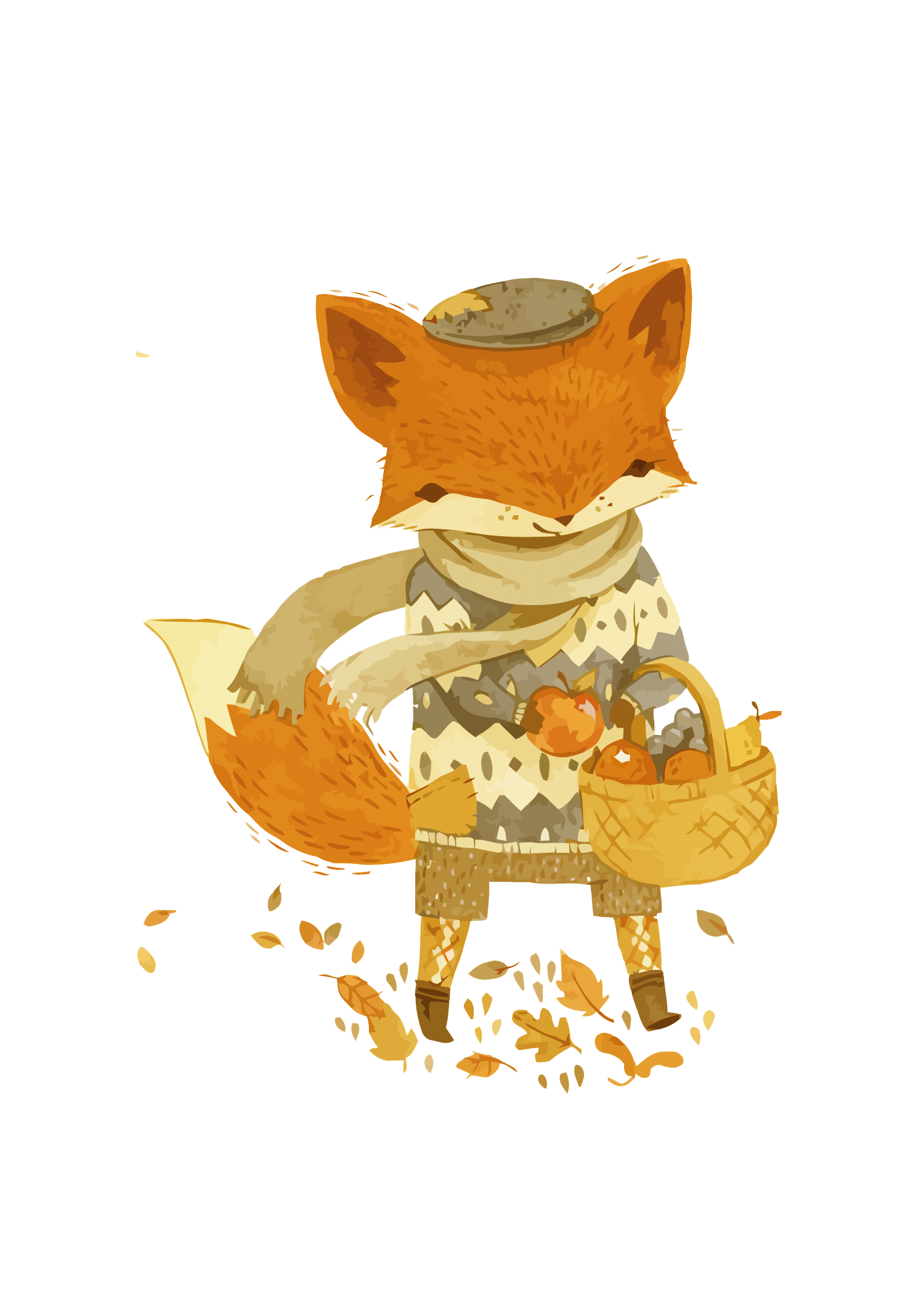 Fox Drawing Clipart