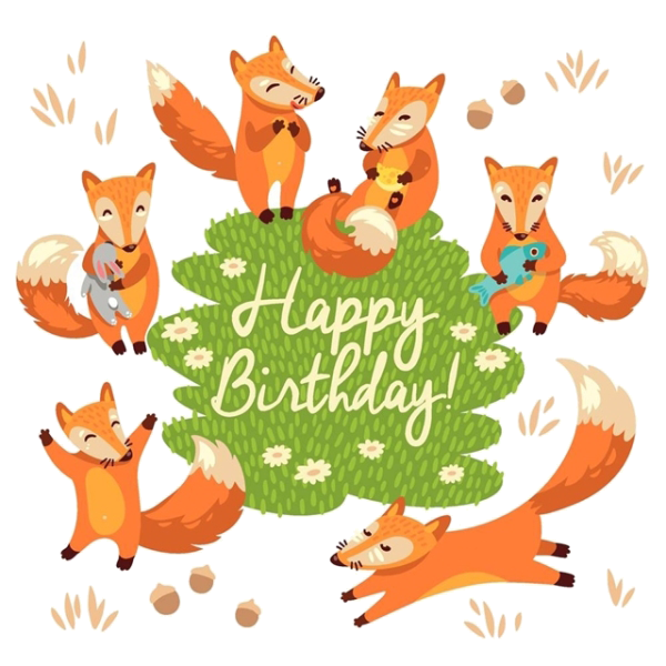 Birthday Card Background Clipart