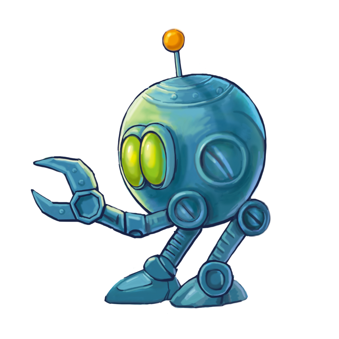 Robot Cartoon Clipart