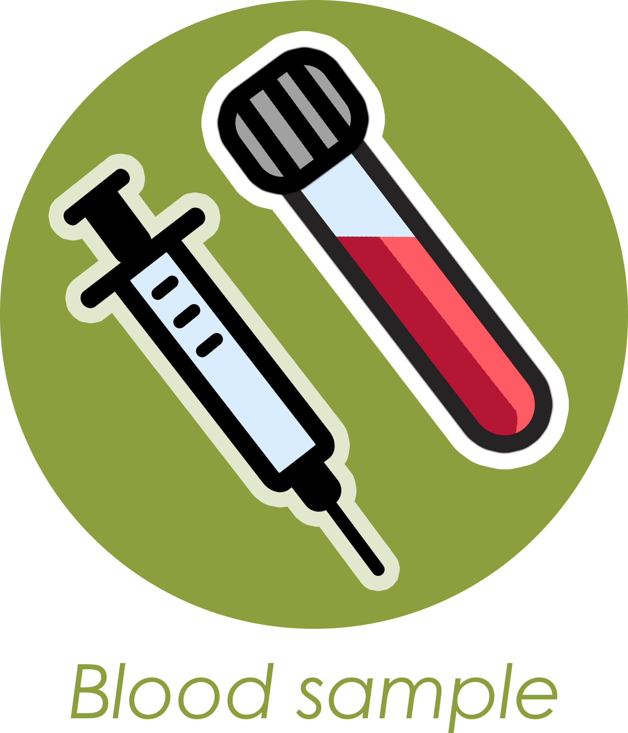 Blood Test Area Clipart