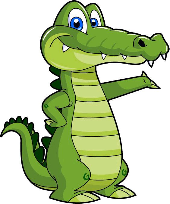 Alligator Cartoon Clipart