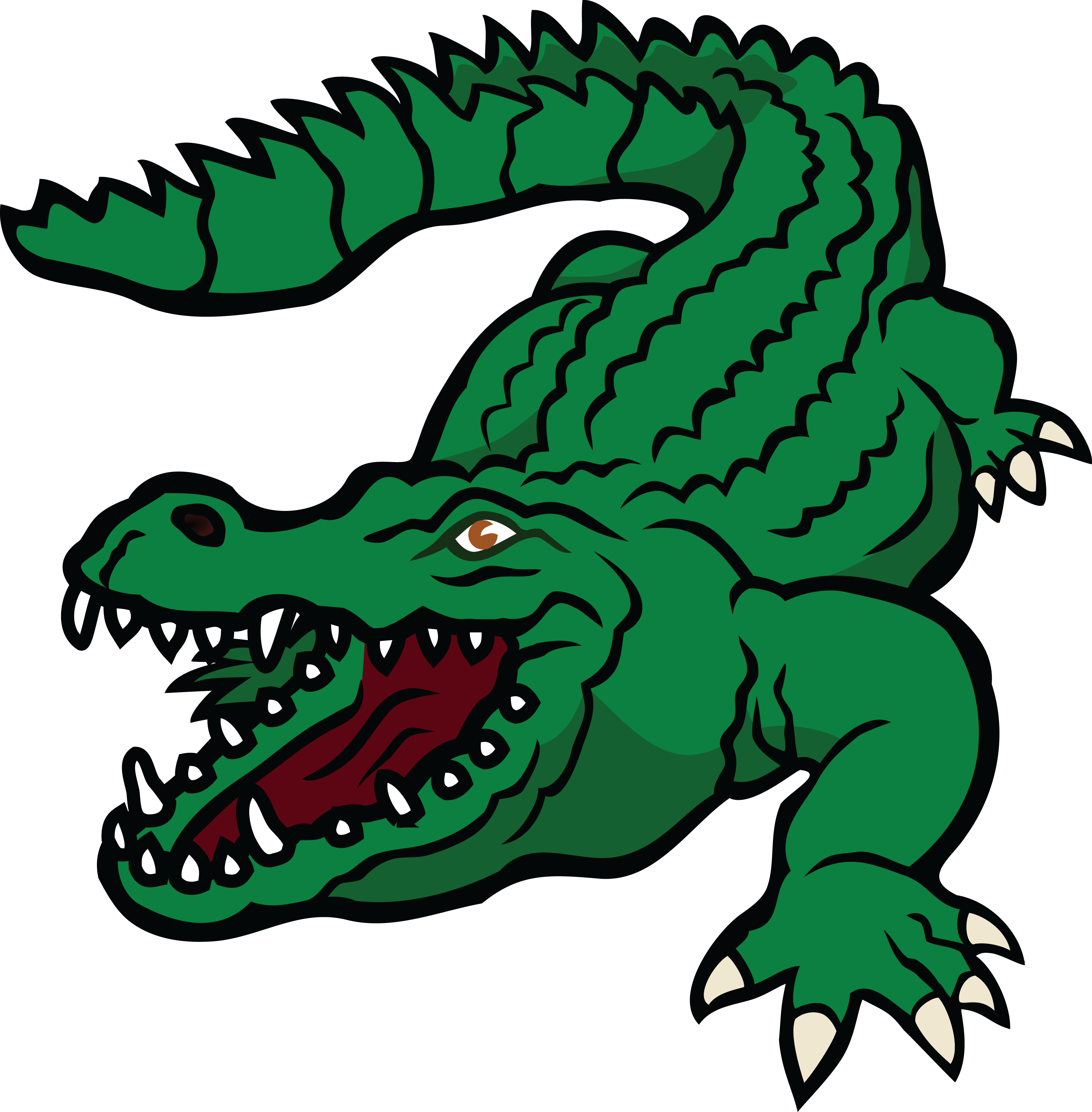 Alligator Cartoon Clipart