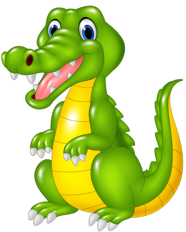 Alligator Cartoon Clipart