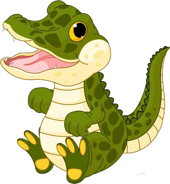 Alligator Cartoon Clipart