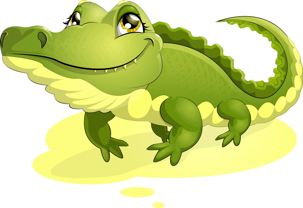 Alligator Cartoon Clipart