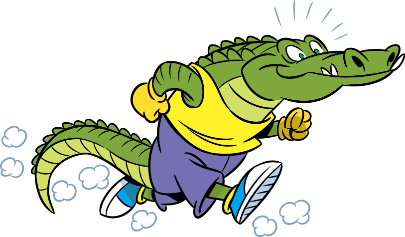 Alligator Cartoon Clipart