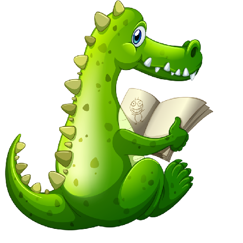 Alligator Cartoon Clipart