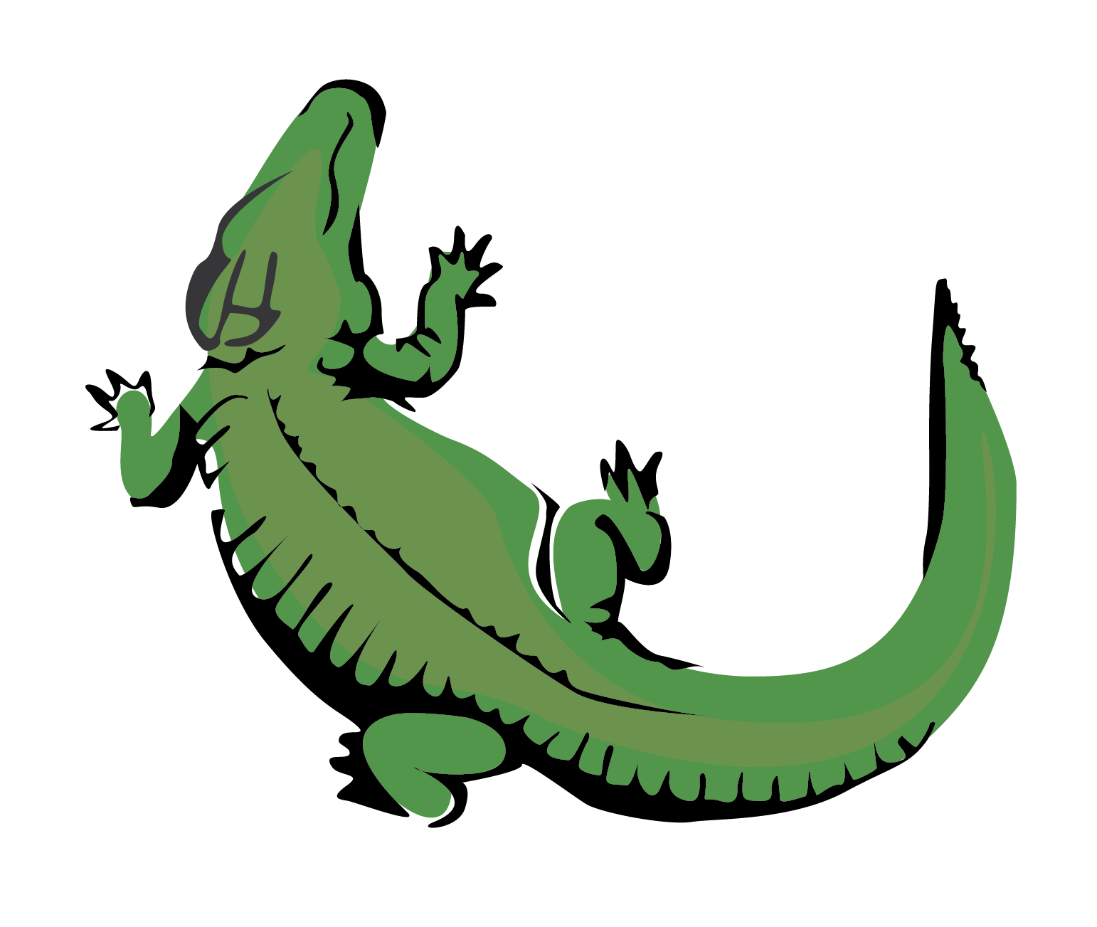 Crocodile Cartoon Clipart