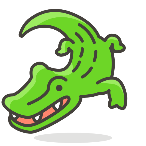 Alligator Cartoon Clipart