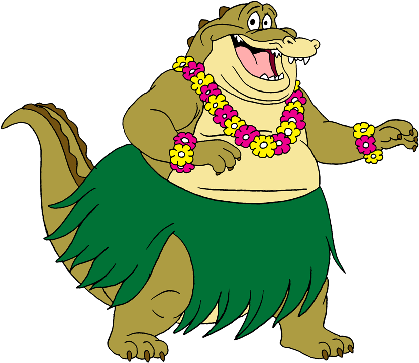 Hula Cartoon Clipart