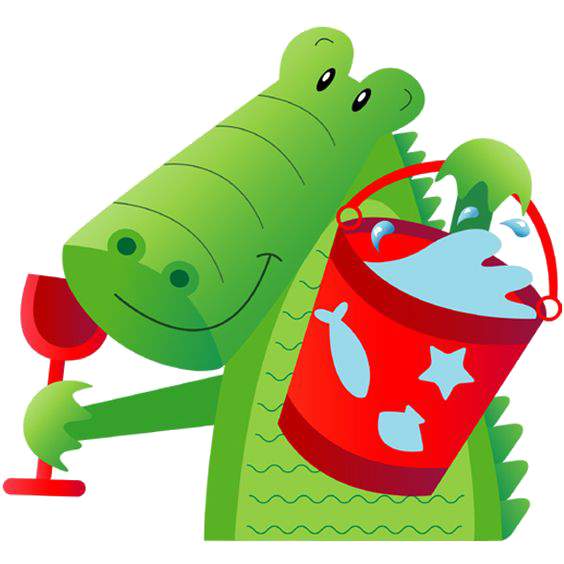 Alligator Cartoon Clipart