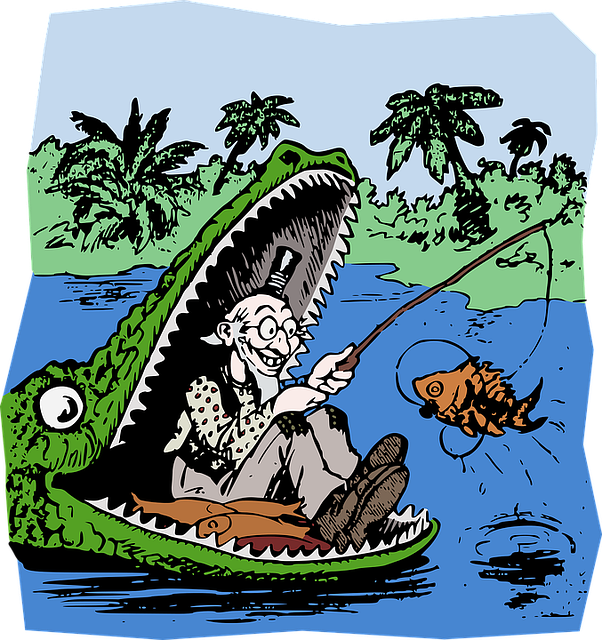 Alligator Cartoon Clipart