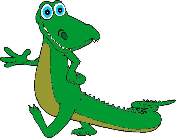 Alligator Cartoon Clipart