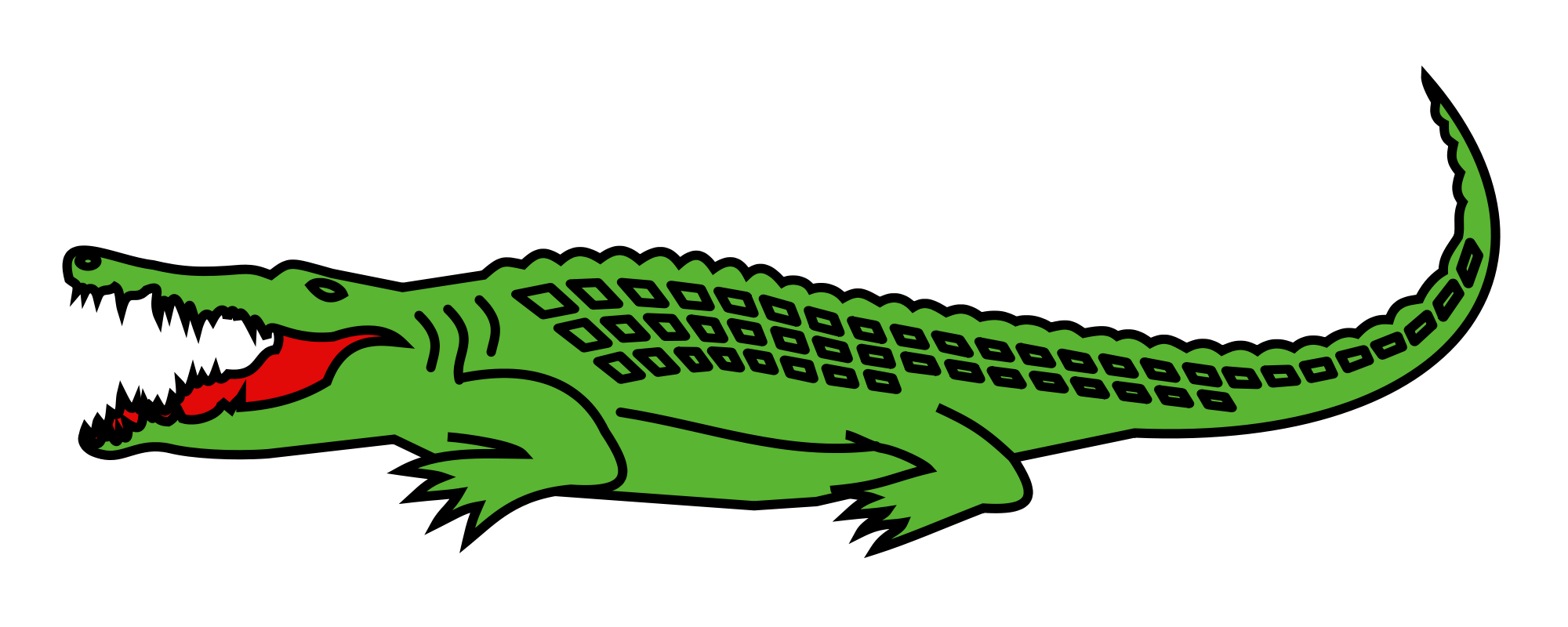 Alligator Cartoon Clipart