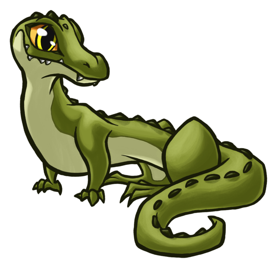 Alligator Cartoon Clipart