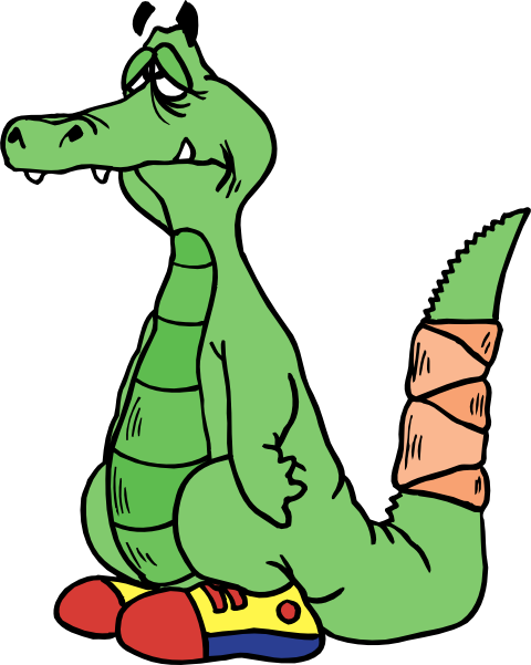 Alligator Cartoon Clipart