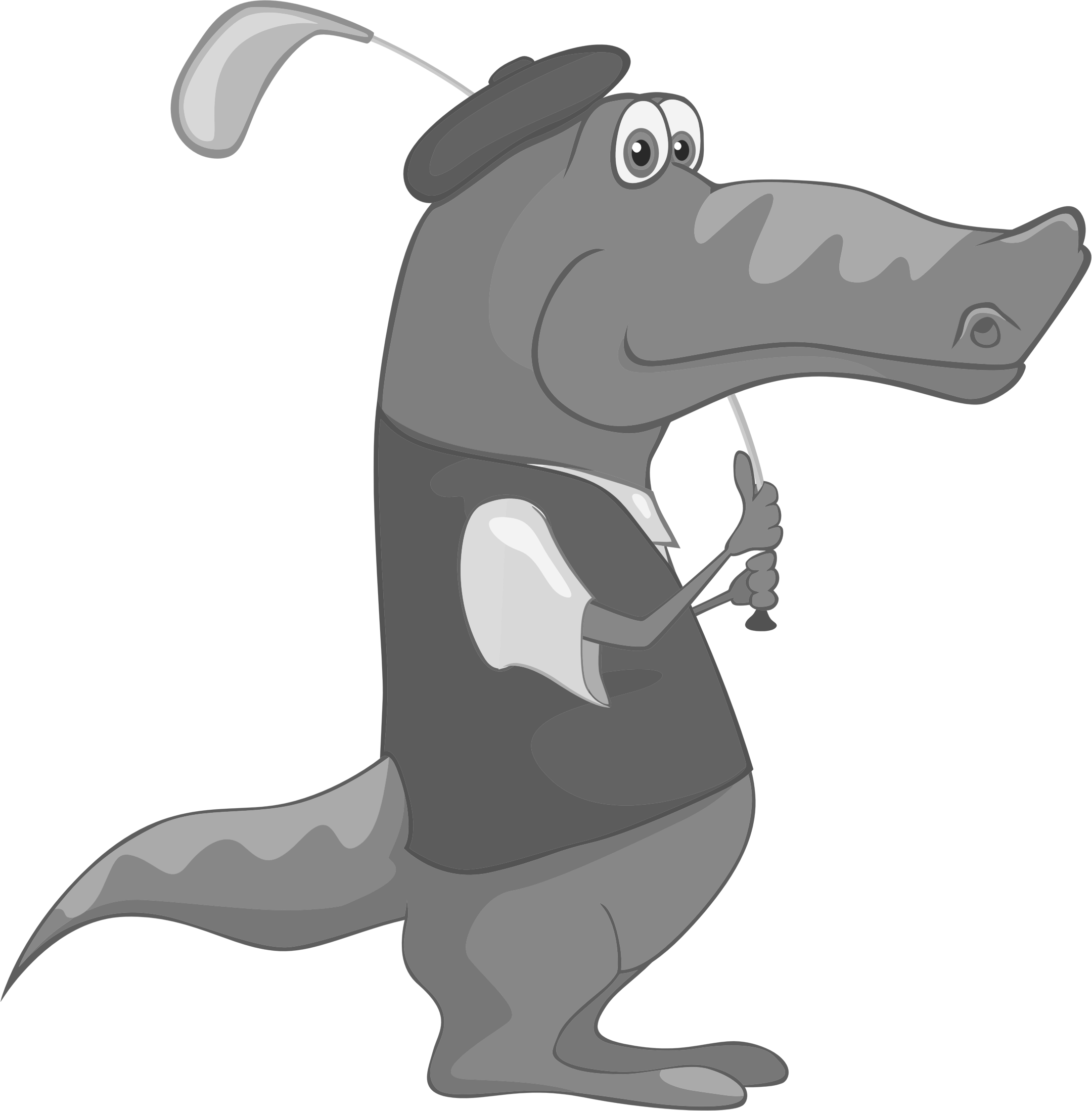 Alligator Cartoon Clipart