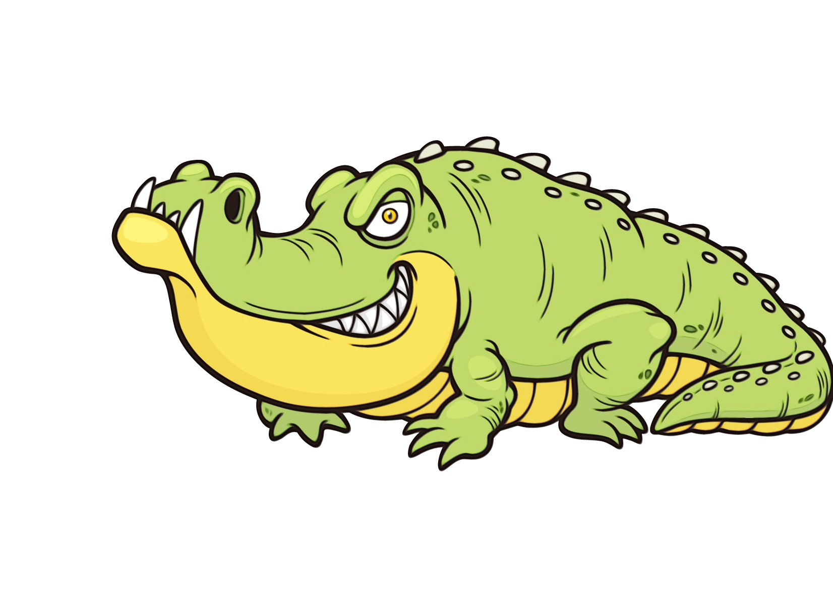 Alligator Cartoon Clipart