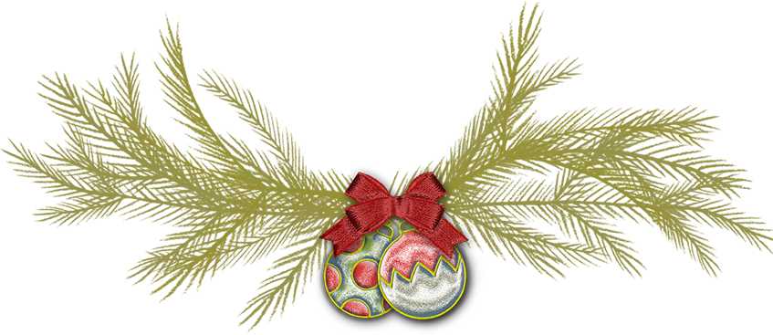 Christmas Tree Branch Clipart