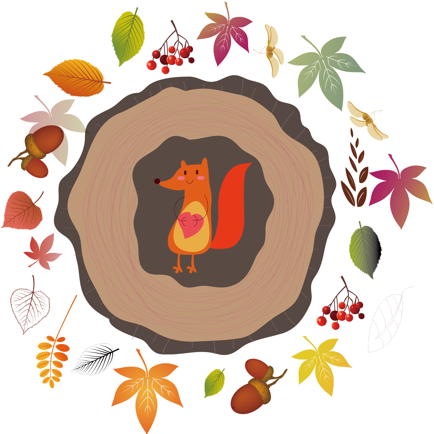 Thanksgiving Leaf Clipart