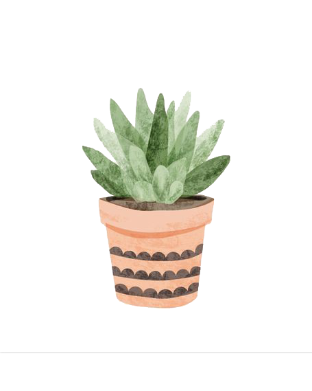 Watercolor Garden Clipart
