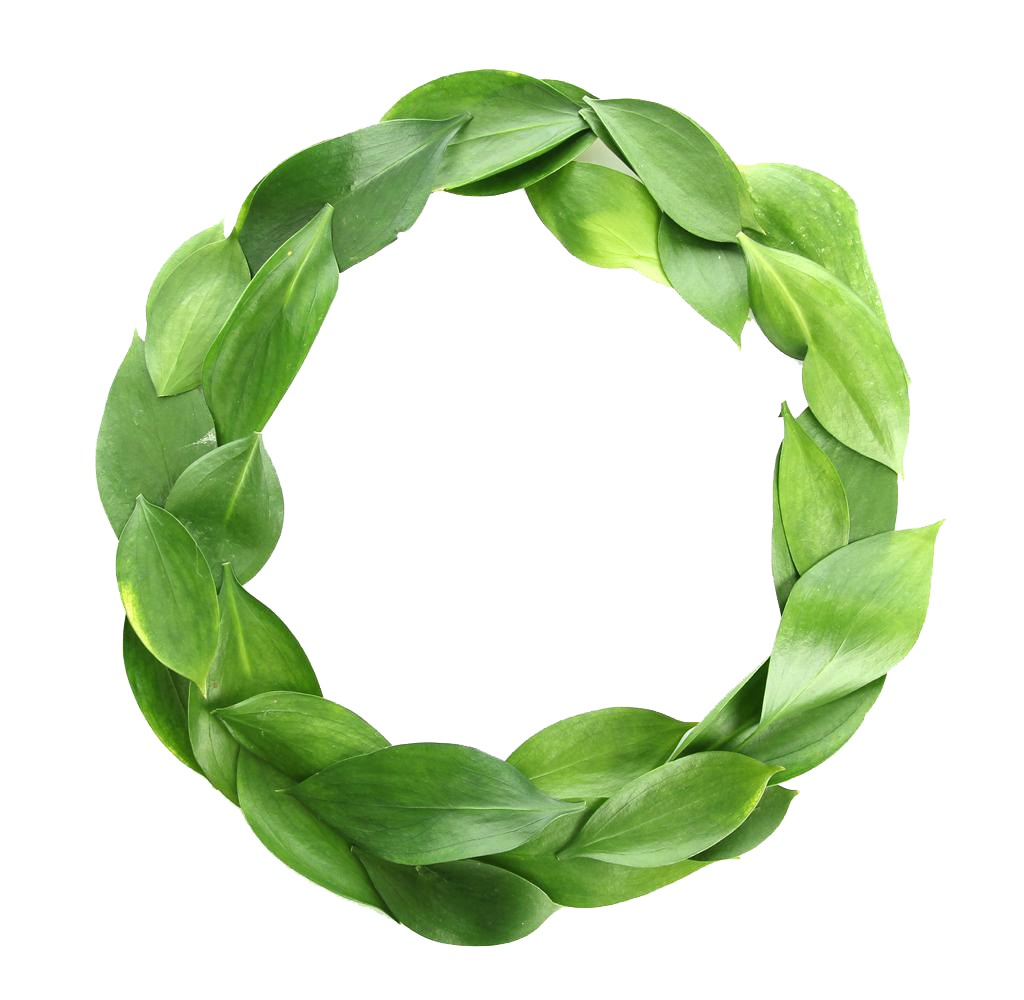 Green Leaf Background Clipart
