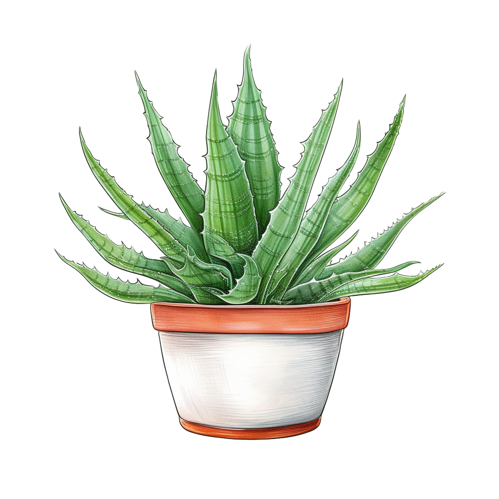 Aloe vera Clipart