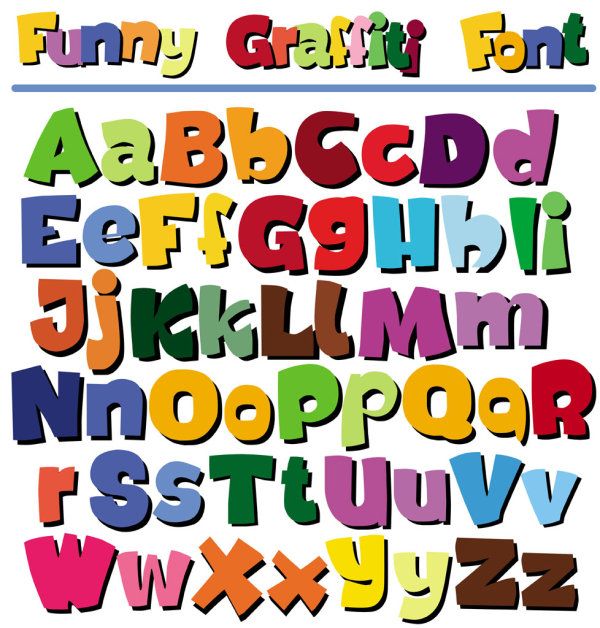 Alphabet And Others Art Inspiration Free Download Clipart