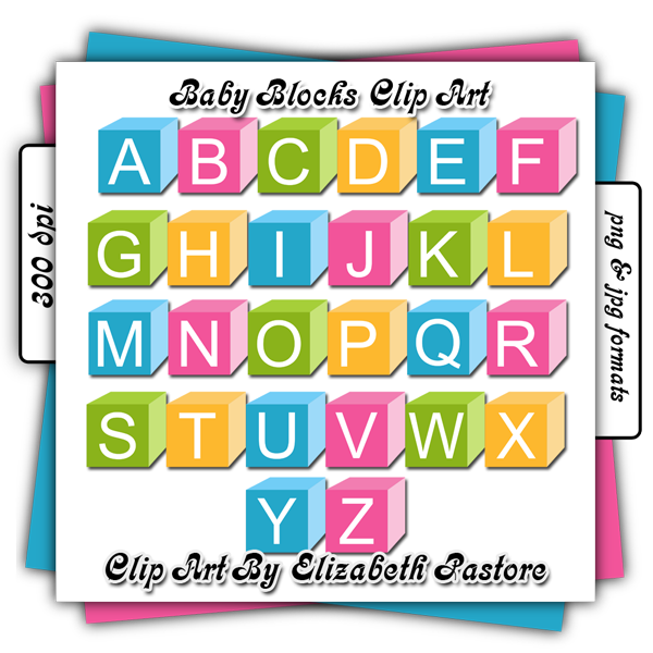 Baby Alphabet Free Download Clipart