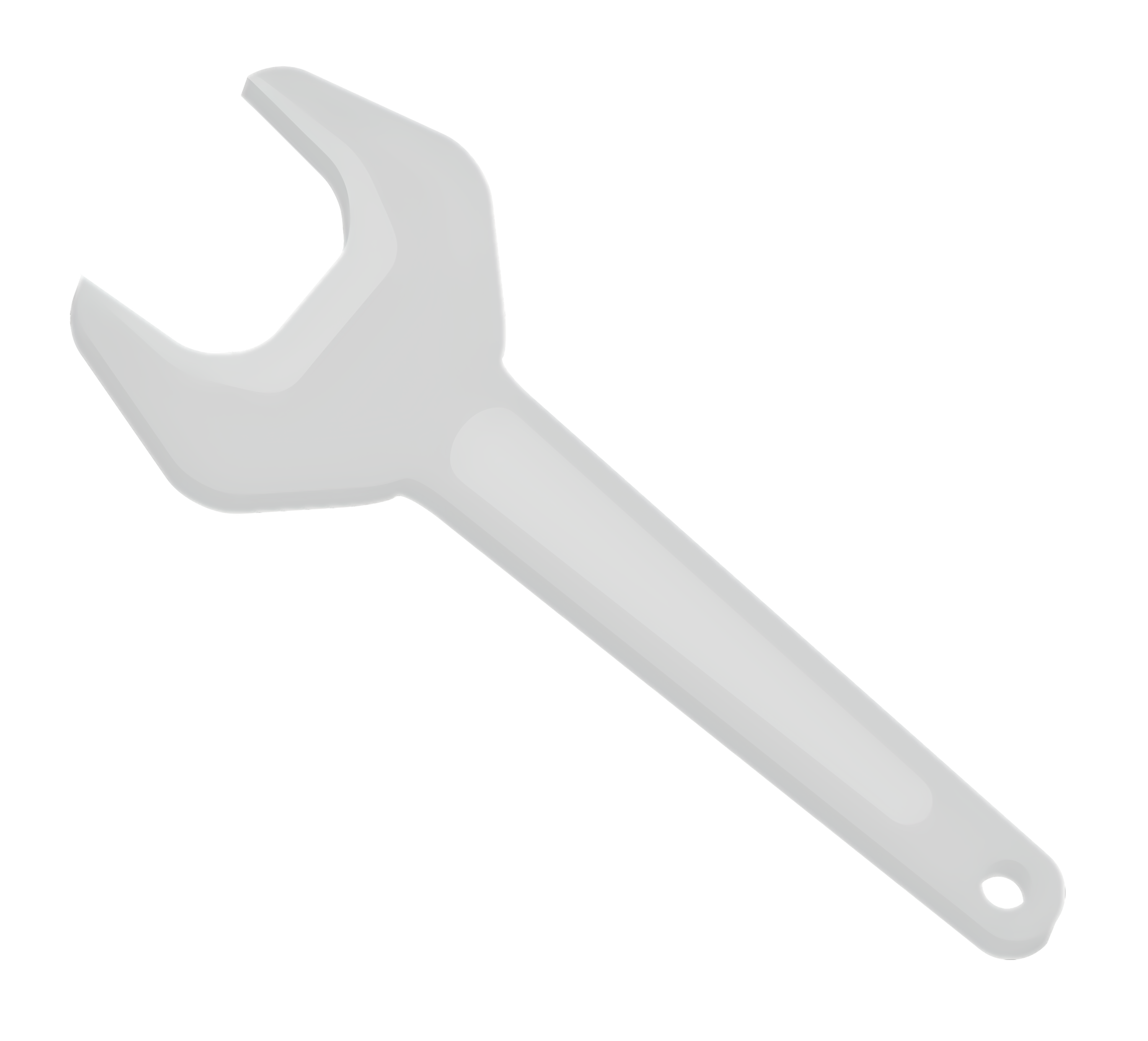 Tool for tightening and loosening bolts, nuts, screws Clipart