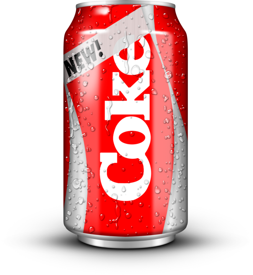 Coke Can Background Clipart