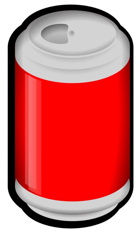 Coke Can Background Clipart