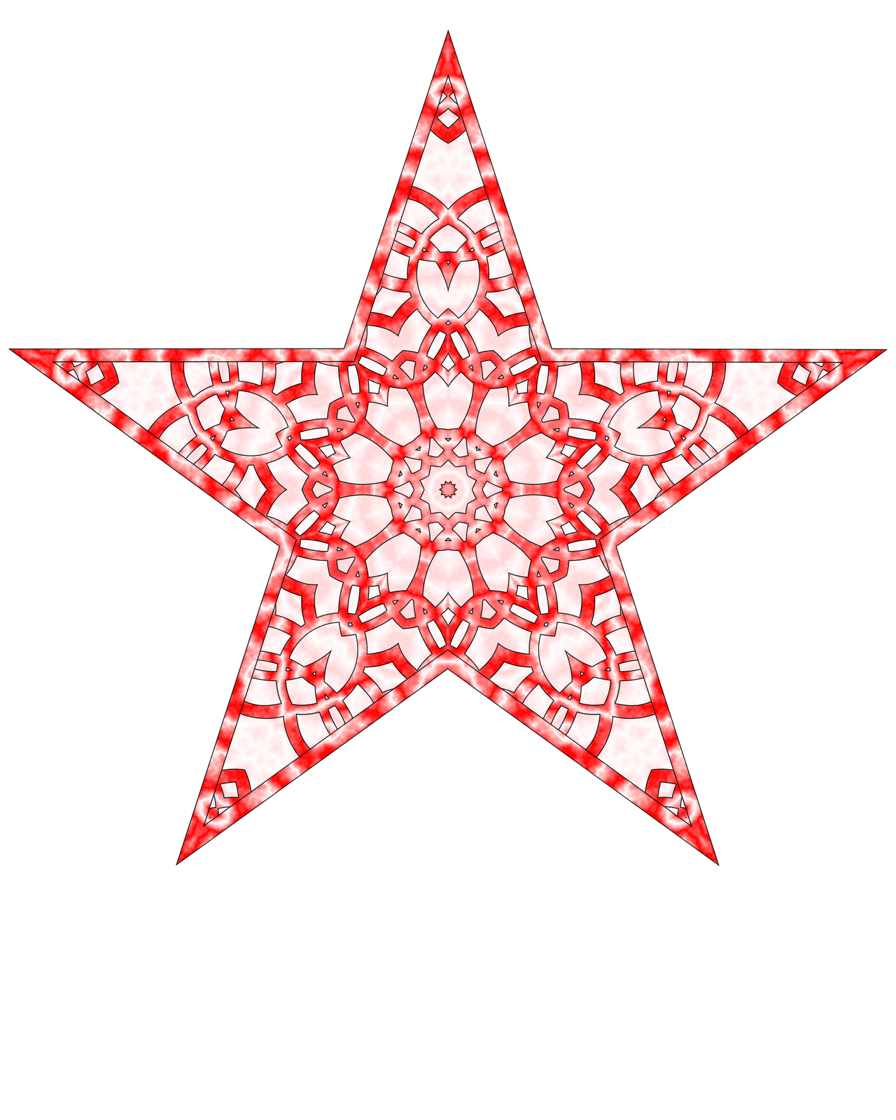 Christmas Tree Star Clipart