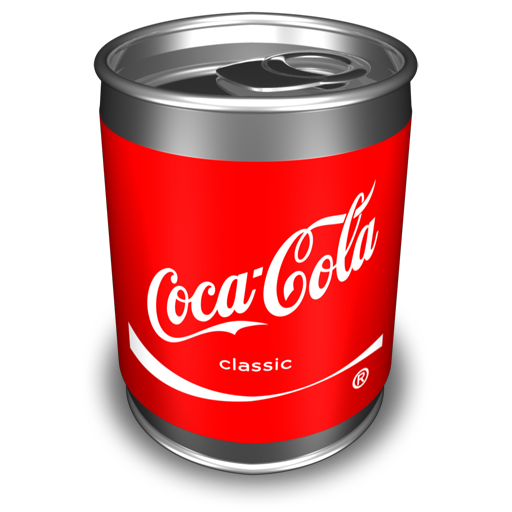 Coke Can Background Clipart