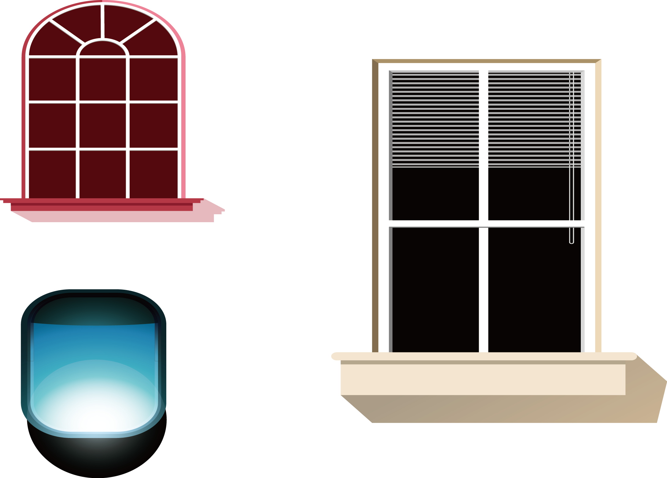 Window Cartoon Clipart