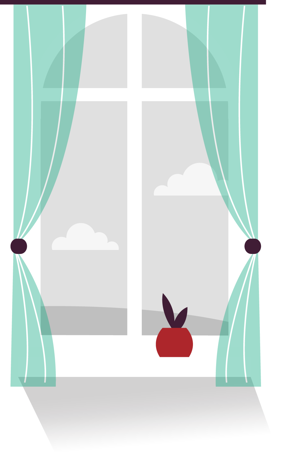 Window Cartoon Clipart