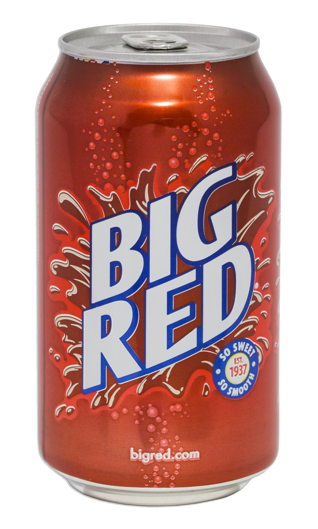 Big Red Aluminum Can Clipart
