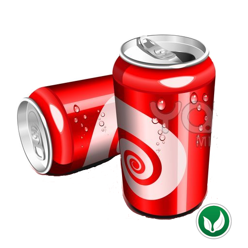 Fizzy Drinks Aluminum Can Clipart