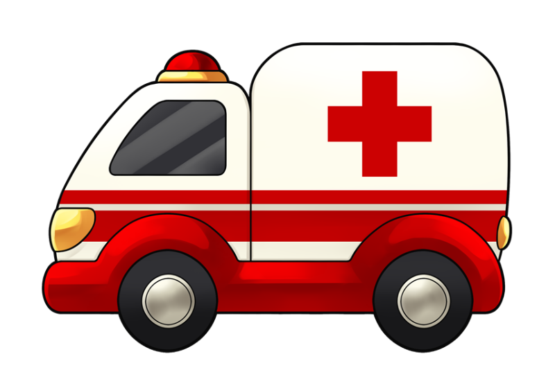 Ambulance Cartoon Clipart