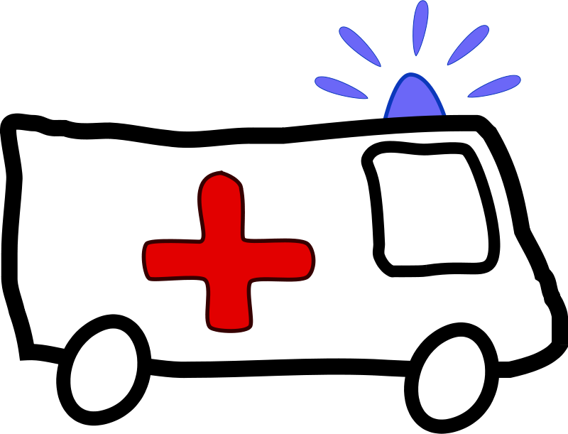 Ambulance Cartoon Clipart