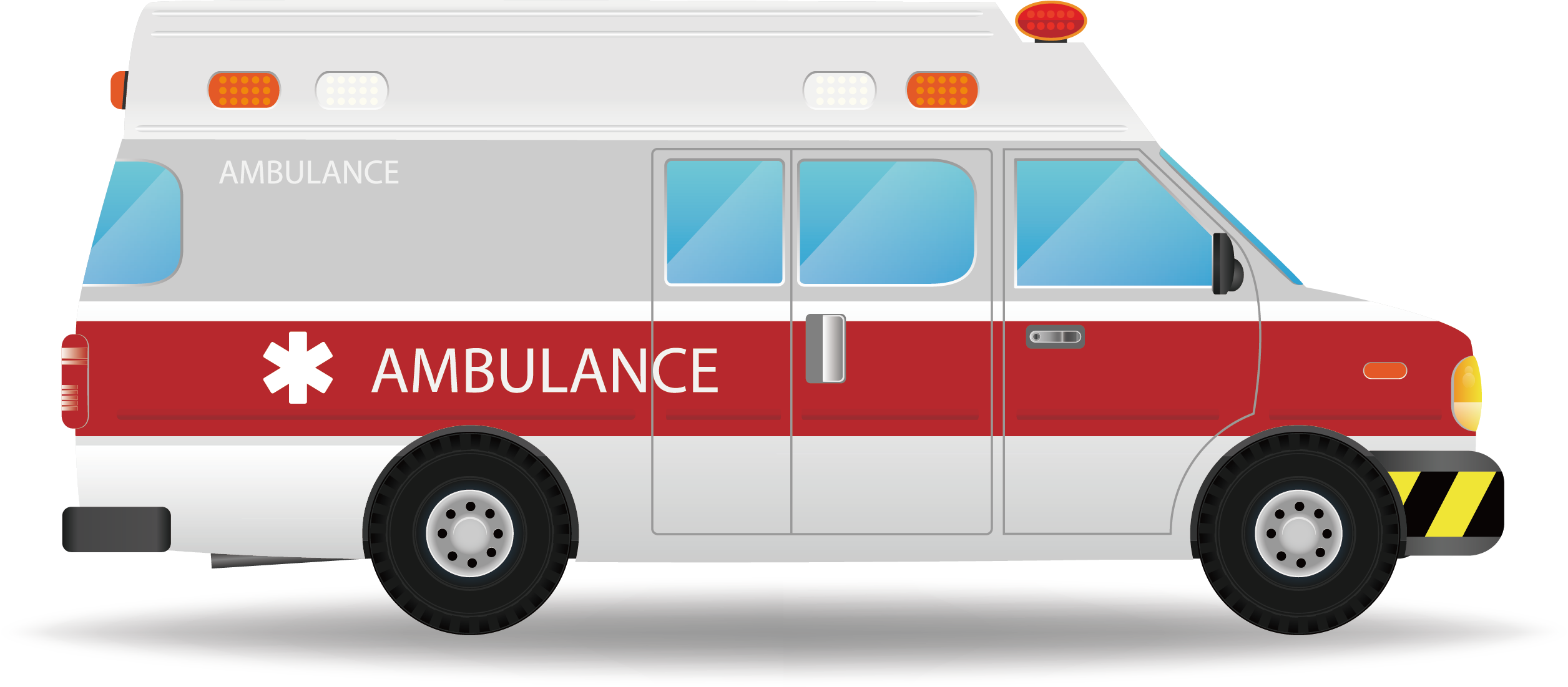 Ambulance Cartoon Clipart