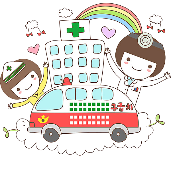Ambulance Cartoon Clipart