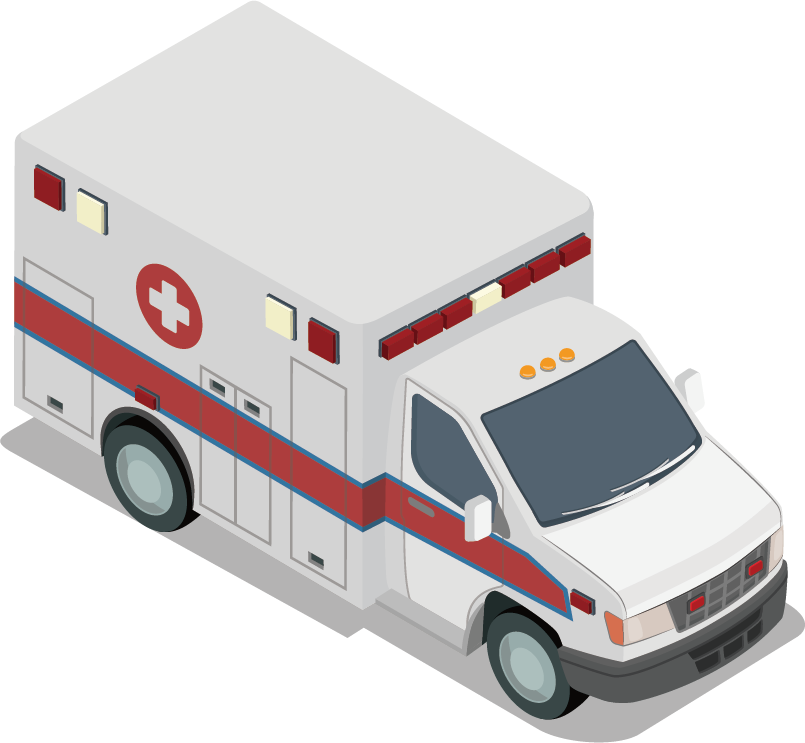 Ambulance Cartoon Clipart