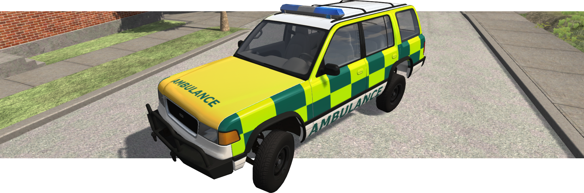 Ambulance Cartoon Clipart