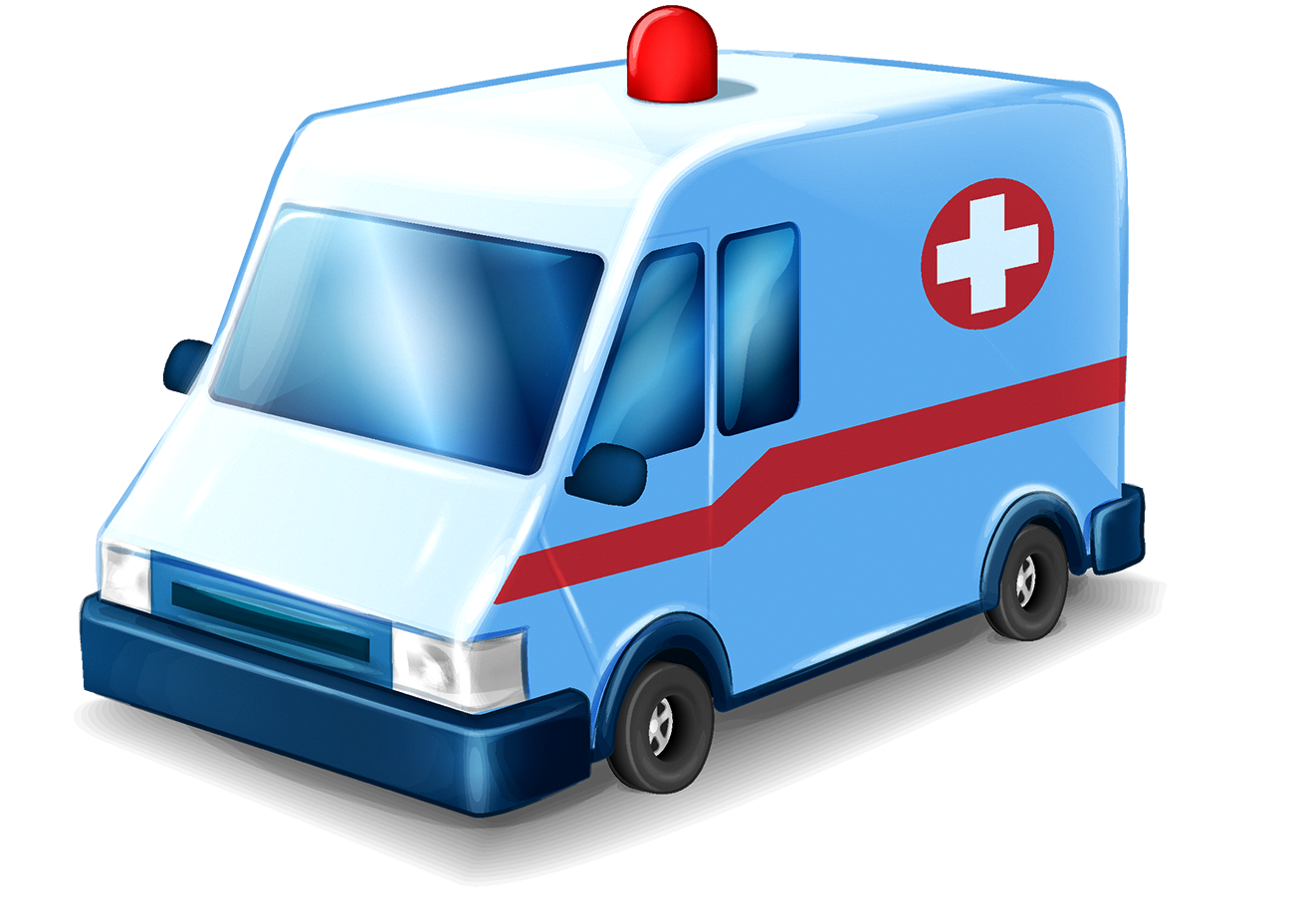 Ambulance Cartoon Clipart