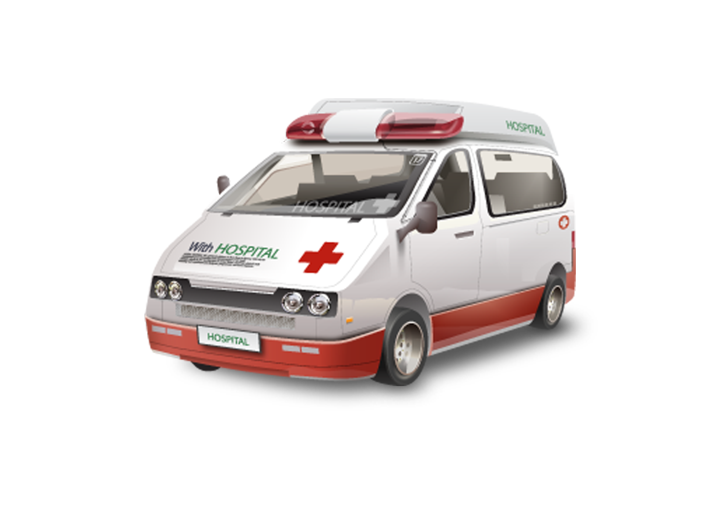 Ambulance Cartoon Clipart