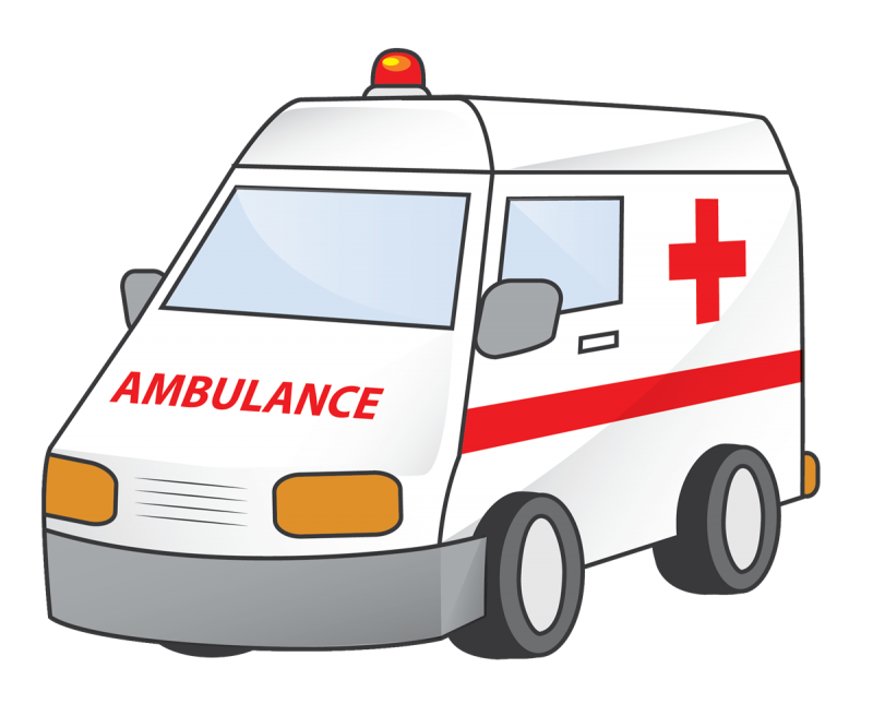 Ambulance Cartoon Clipart