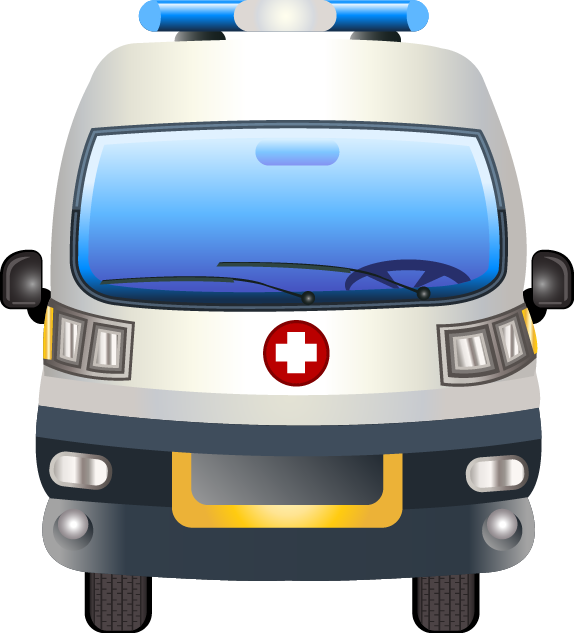 Ambulance Cartoon Clipart